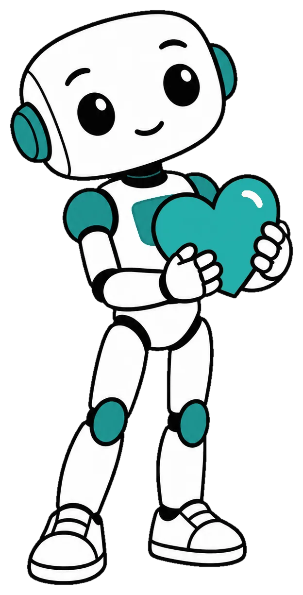 PROSERV-O Roboter hält ein Herz
